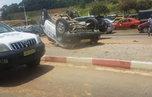 Côte d'Ivoire: Cocody, accident d'un véhicule de la police, un blessé