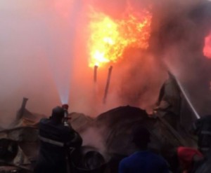 Côte d'Ivoire: Après le marché d'Agboville, un autre incendie déclaré à  Abidjan