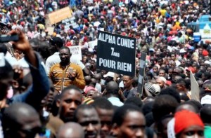 Guinée: «Journée ville morte» , des manifestants ne veulent plus du Président Alpha Condé