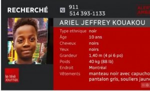 Côte d'Ivoire: Un enfant de 10 ans porté disparu à  Montréal depuis 3 jours, désespoir de ses parents