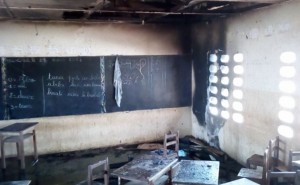 Côte d'Ivoire: Un individu non identifié met le feu à   une salle de classe à  Bouna