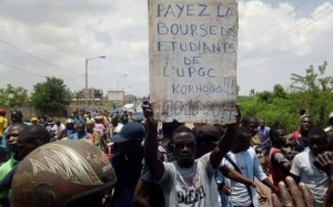 Côte d'Ivoire: Manifestation de colère à  Korhogo, les étudiants réclament le paiement des bourses