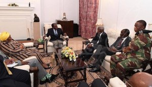 Zimbabwe: Mugabe  s'attendait à  une intervention de l' Afrique du Sud