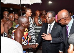 Côte d'Ivoire: En plein débat sur le parti unifié, Bédié en visite au Ghana