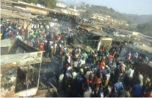 Côte d'Ivoire: Un court-circuit serait à  l'origine de l'incendie du  marché de Ferké mercredi