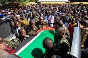 Mozambique:  Le chef de la Renamo, Afonso Dhlakama inhumé  dans son village natal