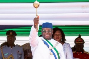 Sierra Leone:  Nouveau serment et appel de Maada Bio à  relever le pays