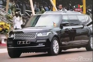 Cameroun: 20 Mai 2018, Biya apparait dans une « forteresse roulante » et  fait sensation