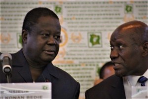 Côte d'Ivoire: PDCI-RDA, ça ne va pas entre Konan Bédié et Kablan Duncan ?
