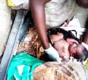 Côte d'Ivoire:  Vidéo, un bébé retrouvé dans une poubelle à  Yopougon