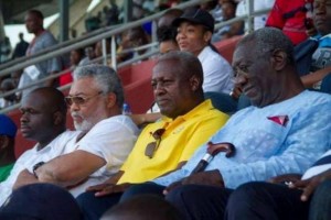 Ghana: Rawlings demande pardon à  Kufuor et Mahama pour leur condamnation à  l'enfer