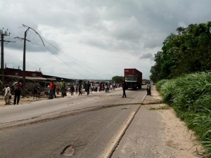 Côte d'Ivoire: La  chute d'un pylône a perturbé la circulation sur la voie Maca-N'Dotré