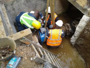 Côte d'Ivoire: Perturbation de distribution d'eau après les intempéries, la Sodeci à  pied d'œuvre