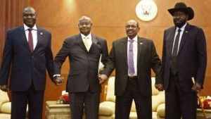 Soudan du Sud-Soudan: A Khartoum, Salva Kiir et son rival Riek Machar enfin «prêts» pour la paix