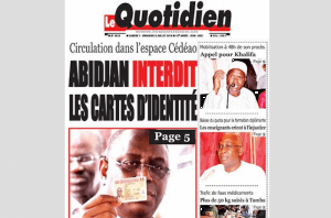Cedeao: La décision d'Abidjan de durcir les conditions d'entrée sur son territoire dénoncée par un journal à  Dakar