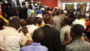 Côte d'Ivoire: AG constitutive du RHDP, cafouillage à  l'hôtel ivoire, un ministre bousculé, des individus habillés en PDCI et le logo du parti de Bedié utilisé sans son accord