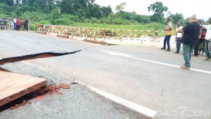 Côte d'Ivoire: Frayeur du pont sur l'axe Akoupé-Abongoua, «des sanctions seront prises si la qualité des travaux est en cause» prévient le ministère de l'équipement