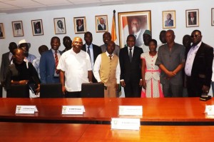 Côte d'Ivoire: Le GPMA CI et le ministre des mines observent une minute de silence en la mémoire du commandant de gendarmerie massacré lundi à  Koffré