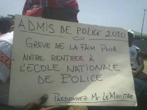 Côte d'Ivoire: Les admis recalés de 2010 de l'école de police comptent aller jusqu'au bout