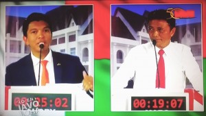 Madagascar : Présidentielle, Ravalomanana et  Rajoelina règlent leurs comptes lors d'un premier débat télévisé