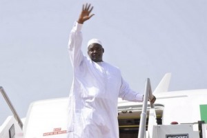 Gambie : Barrow ne veut plus des au-revoir populaires à  l'aéroport