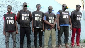 Côte d'Ivoire: Présentation des braqueurs de la bijouterie Asseke Oro