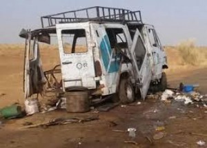 Mali:  Un car de transport saute sur une mine  dans le centre, 6 morts et sept blessés